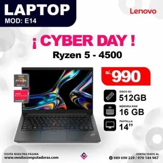 PC LENOVO Rayzen 5 4500
