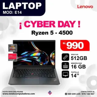 PC LENOVO Rayzen 5 4500