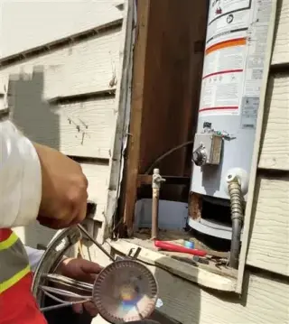 WE REPAIR WATER HEATER
