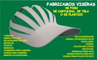 GORRAS BORDADAS EN 3D