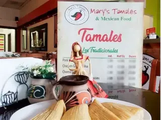 ¡Aquí los mejores tamales!