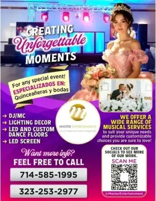 Master Entertainment Luxury DJ