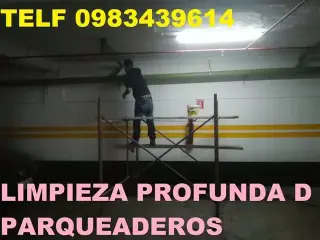 LIMPIEZA DE PARQUEADEROS Quito