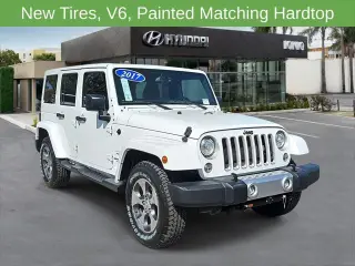 Jeep Wrangler Unlimited 2017 4x4 Sahara 4dr SUV