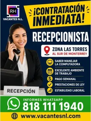 URGENTE SOLICITAMOS MONTRERREY