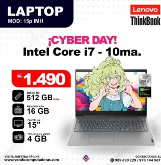 Laptop Intel Core i7 - 10ma.