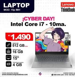 Laptop Intel Core i7 - 10ma.