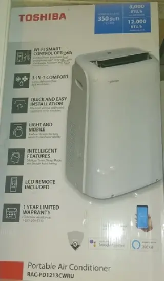 $$ LOW LOW Toshiba Portable AC