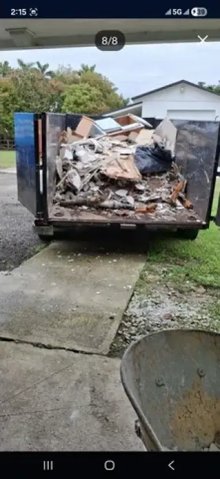 Dump trailer Para Basura