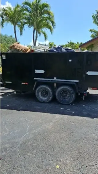 Dump trailer Para Basura