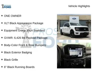 Ford F-150 2024 4x2 XLT 4dr SuperCrew 5.5 ft. SB