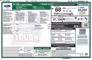 Ford F-150 Lightning 2024 AWD Pro 4dr SuperCrew 5.5 ft. SB