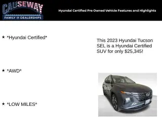 Hyundai TUCSON 2023 AWD SEL 4dr SUV