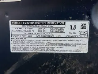 Honda Accord 2024 EX 4dr Sedan