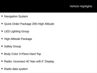 Jeep Wrangler Unlimited 2022 4x4 High Altitude 4dr SUV