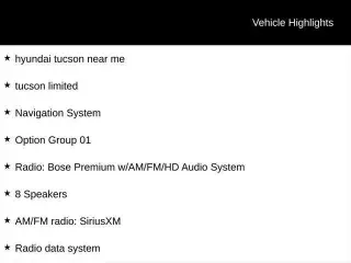Hyundai TUCSON 2024 Limited 4dr SUV
