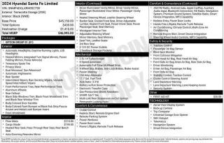 Hyundai SANTA FE 2024 AWD Limited 4dr SUV