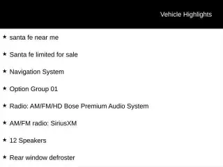 Hyundai SANTA FE 2024 AWD Limited 4dr SUV