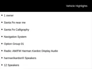 Hyundai SANTA FE 2022 Calligraphy 4dr Crossover