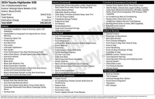 Toyota Highlander 2024 XSE 4dr SUV