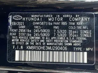 Hyundai PALISADE 2021 AWD Limited 4dr SUV