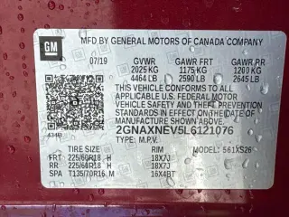 Chevrolet Equinox 2020 Premier 4dr SUV w/1LZ