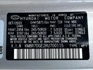 Hyundai PALISADE 2024 AWD Calligraphy 4dr SUV
