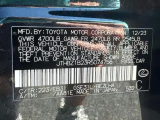 Lexus IS 350 2024 F SPORT Design 4dr Sedan