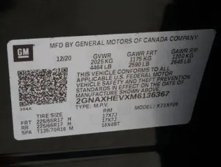 Chevrolet Equinox 2021 LS 4dr SUV w/1LS