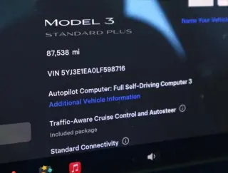 Tesla Model 3 2020 AWD Standard Range 4dr Fastback