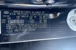 Kia Soul 2013 + 4dr Crossover 6A