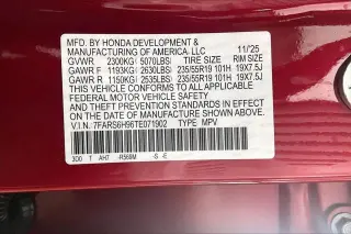 Honda CR-V Hybrid 2026 AWD Sport Touring 4dr SUV