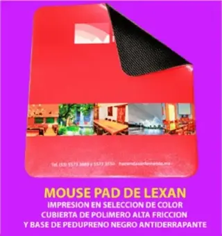 MOUSE PAD CALENDARIO A COLOR