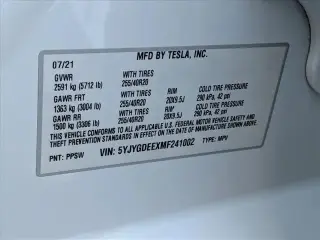 Tesla Model Y 2021 AWD Long Range 4dr Crossover