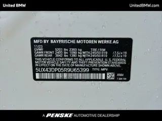 BMW X3 2024 sDrive30i 4dr Sports Activity Vehicle