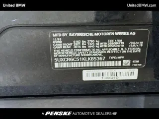 BMW X5 2019 AWD xDrive40i 4dr Sports Activity Vehicle