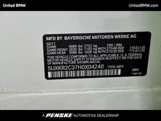 BMW X5 2017 sDrive35i 4dr SUV