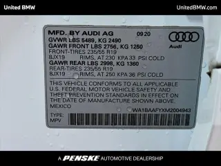 Audi Q5 2021 AWD quattro Premium Plus 45 TFSI 4dr SUV