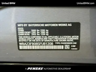 BMW 4 Series 2025 430i Gran Coupe 4dr Sedan