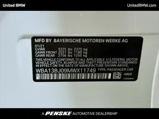 BMW 5 Series 2021 AWD 530i xDrive 4dr Sedan