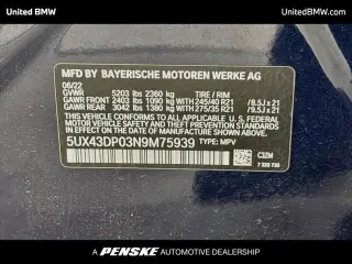 BMW X3 2022 sDrive30i 4dr Sports Activity Vehicle