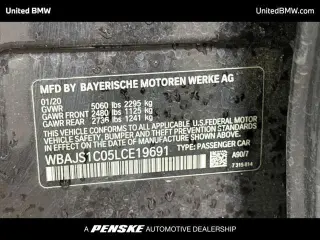 BMW 5 Series 2020 540i 4dr Sedan
