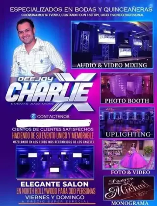 Salon y sonora cafe $11000 dj