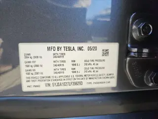 Tesla Model S 2020 AWD Long Range 4dr Liftback