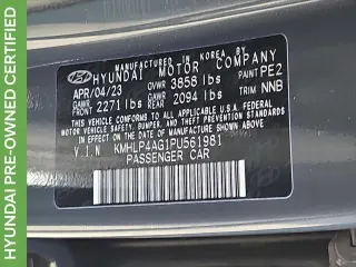 Hyundai ELANTRA 2023 Limited 4dr Sedan