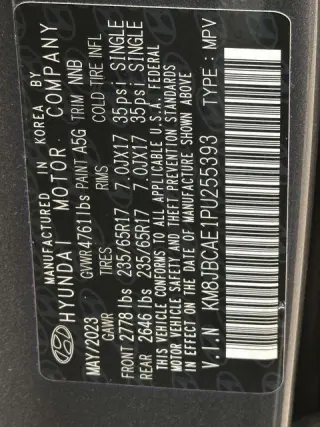 Hyundai TUCSON 2023 AWD SEL 4dr SUV