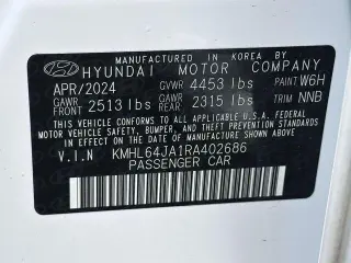 Hyundai SONATA 2024 AWD SEL 4dr Sedan