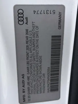 Audi A5 Sportback 2024 AWD quattro S line Premium Plus 45 TFSI 4dr Sportback