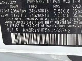 Hyundai PALISADE 2022 SE 4dr SUV