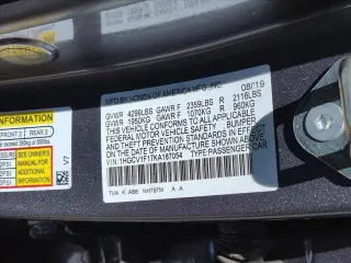 Honda Accord 2019 LX 4dr Sedan